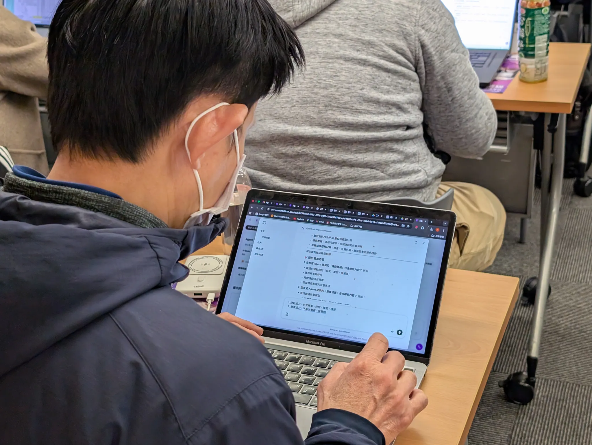 企業人員獨立操作 EgentHub 開發 Agent